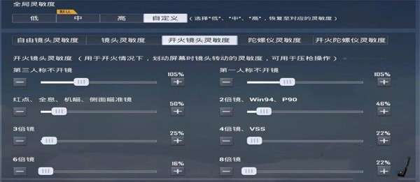 和平精英ss20灵敏度怎么设置最稳