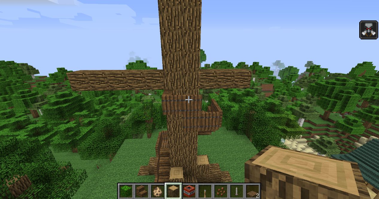 我的世界树屋怎么制作