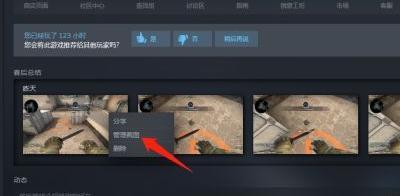 csgo截图保存位置